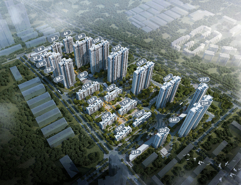 中海熙岸效果图