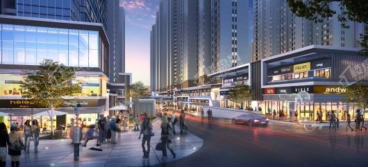 龙湖铂金岛效果图