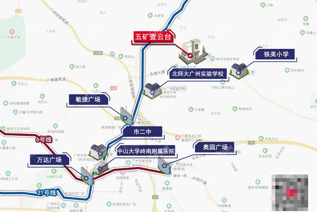 五矿壹云台位置图