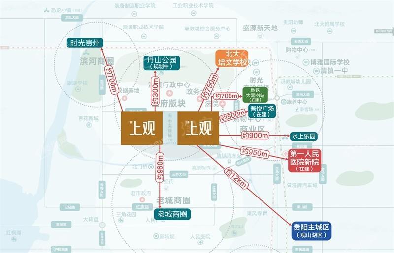上观位置图