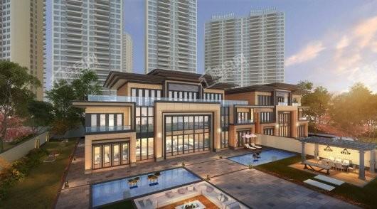 蓝光长岛国际社区源墅效果图