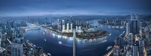 城市之门效果图