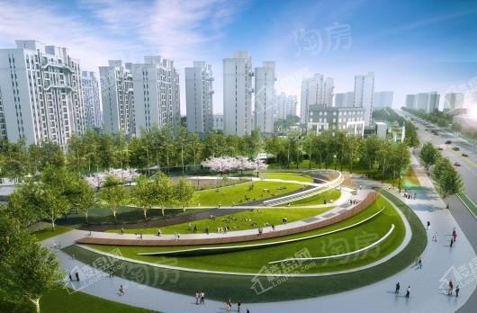 大华朗香公园里效果图