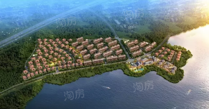 碧桂园湖光山色效果图