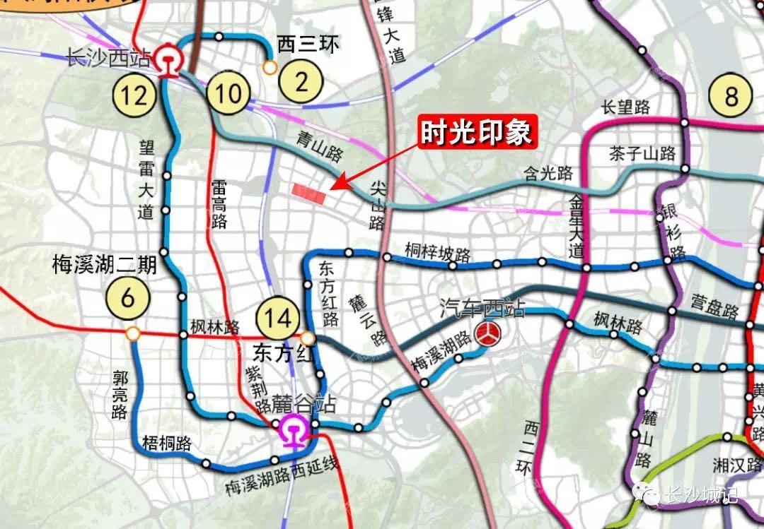 保利恒伟时光印象位置图