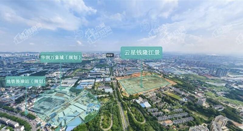 南宁云星钱隆江景位置图