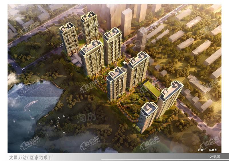 万达龙樾府效果图