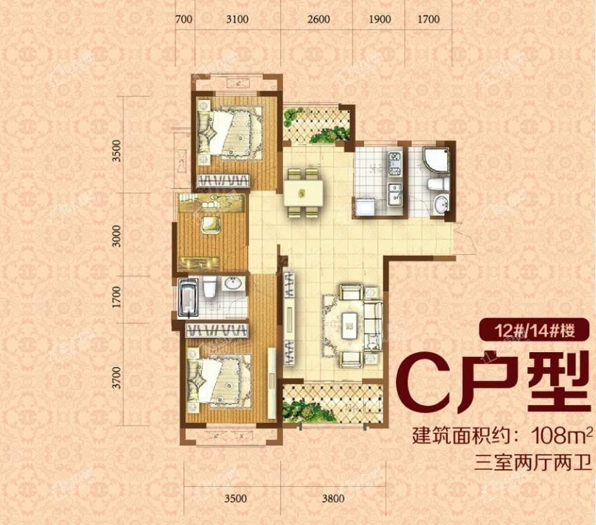 圣联梦溪小镇3室2厅2卫