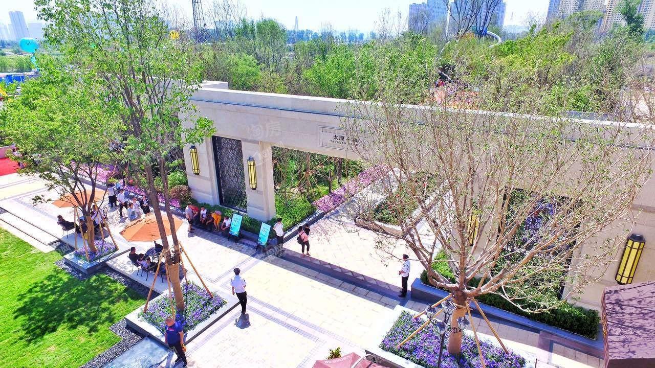 万科太原小镇实景图