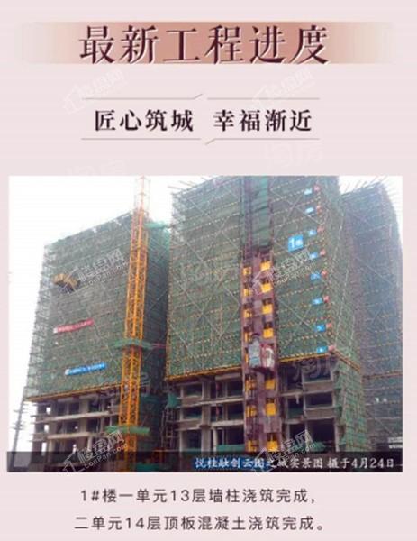 悦桂融创云图之城实景图