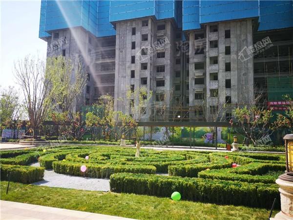 恒大金碧天下实景图