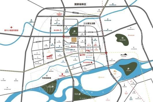 南益松江春晓位置图