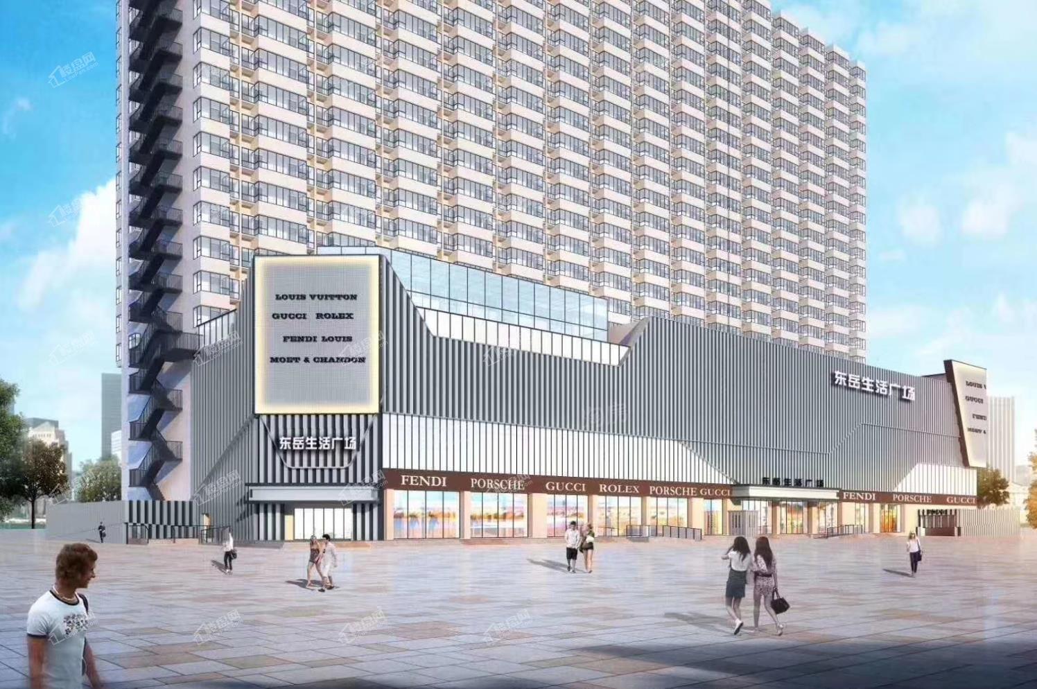 东岳生活广场效果图