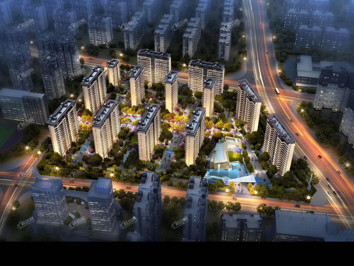 中梁雲玺臺效果图