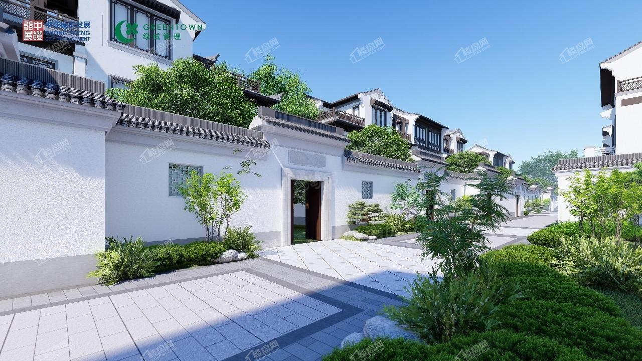 中证绿城泉悦春风效果图