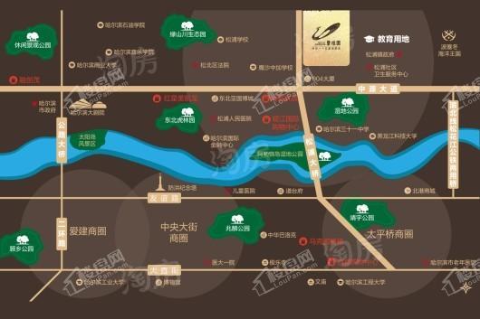碧桂园·华美天樾位置图