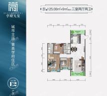 学府天玺3室2厅2卫