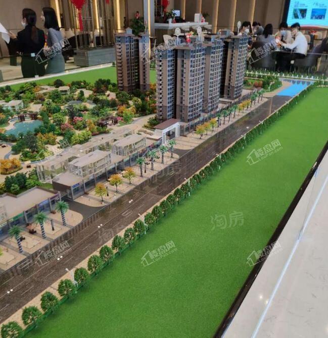富城华庭实景图
