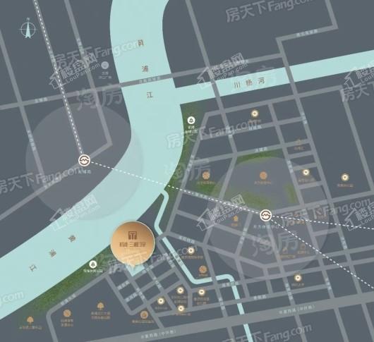 前滩三湘印象位置图