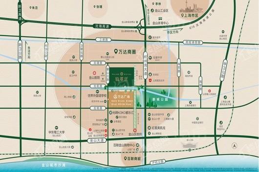 铂翠廷位置图