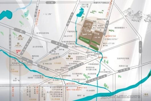 金地悦城大境位置图