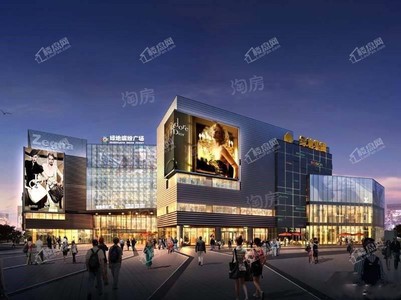 绿地缤纷广场效果图
