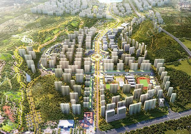 佳源·丝路文化城艺术花园效果图