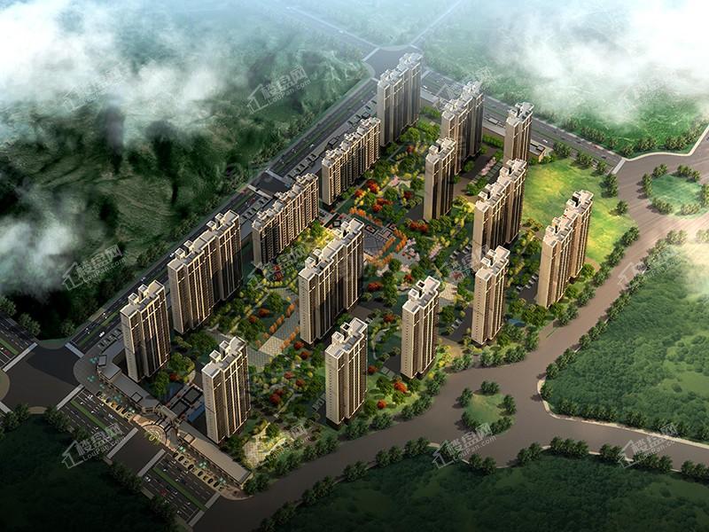 佳源·丝路文化城艺术花园效果图