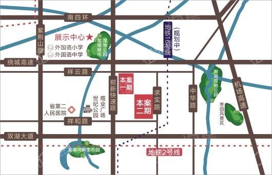 正商兰庭华府位置图
