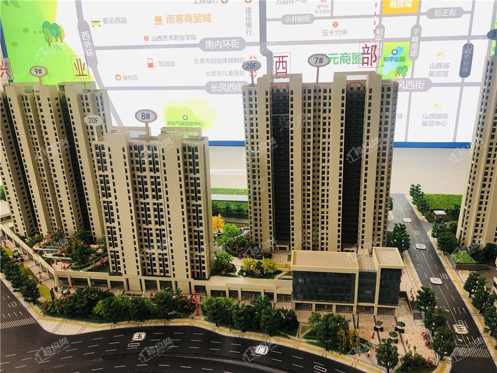 兴业西部新区实景图