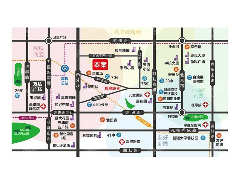 位置图