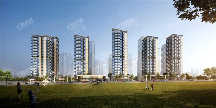 阳光城大唐檀境效果图