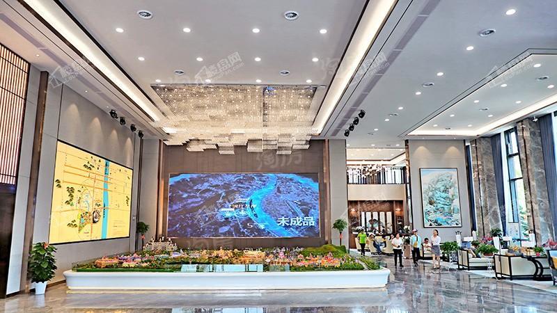 恒大滨江左岸实景图