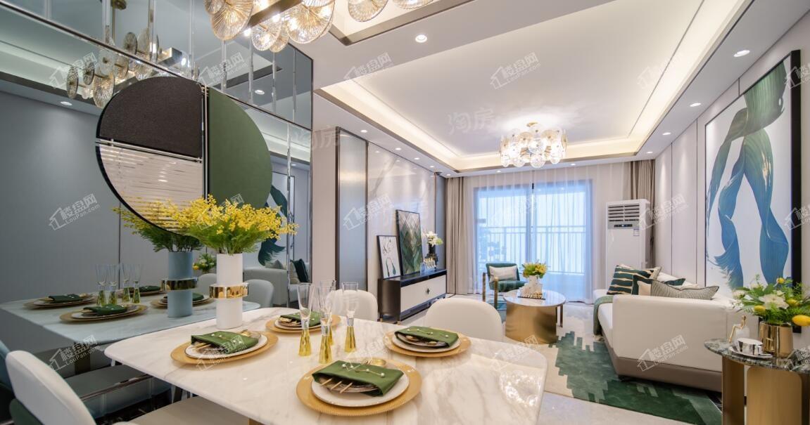 龙湖春江天越实景图