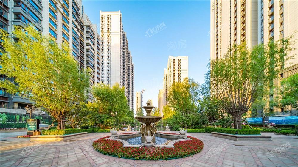 恒大滨河府实景图