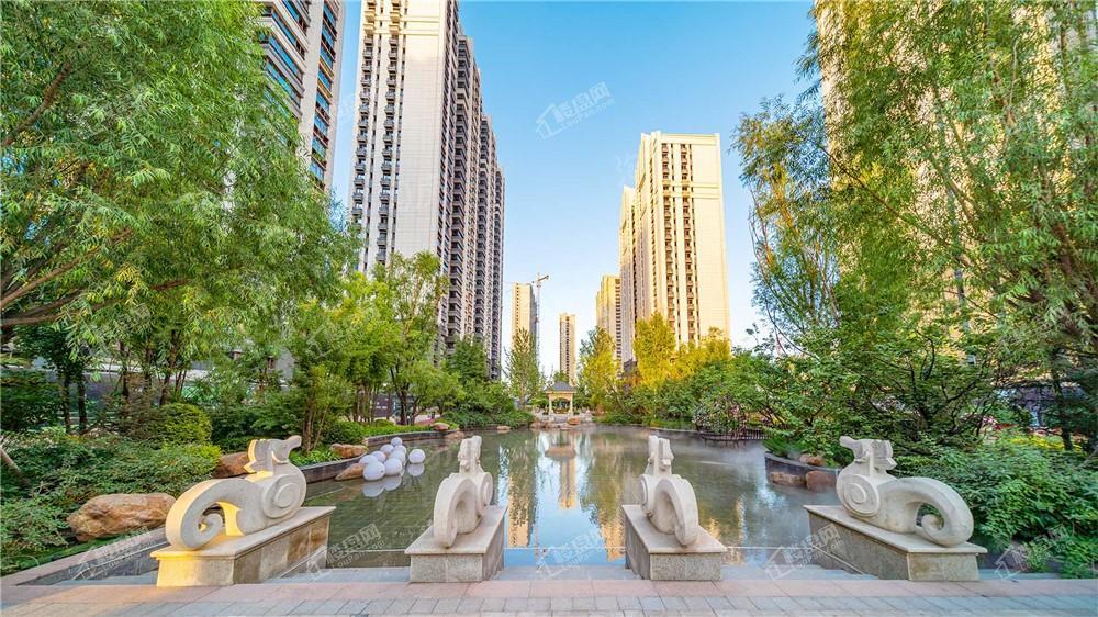 恒大滨河府实景图