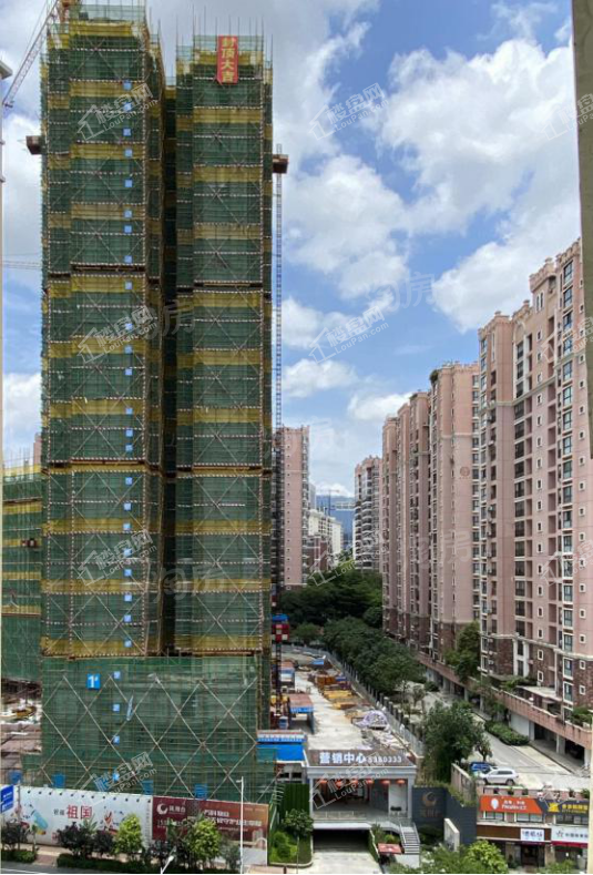 凤翔台实景图