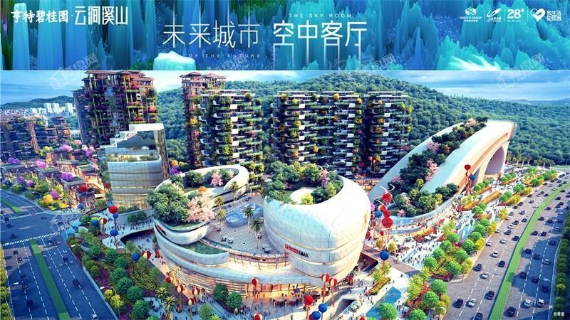 亨特碧桂园云涧溪山效果图