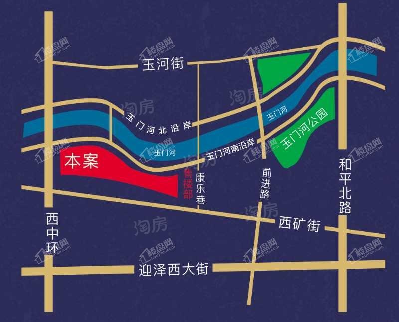 兴业西部新区位置图