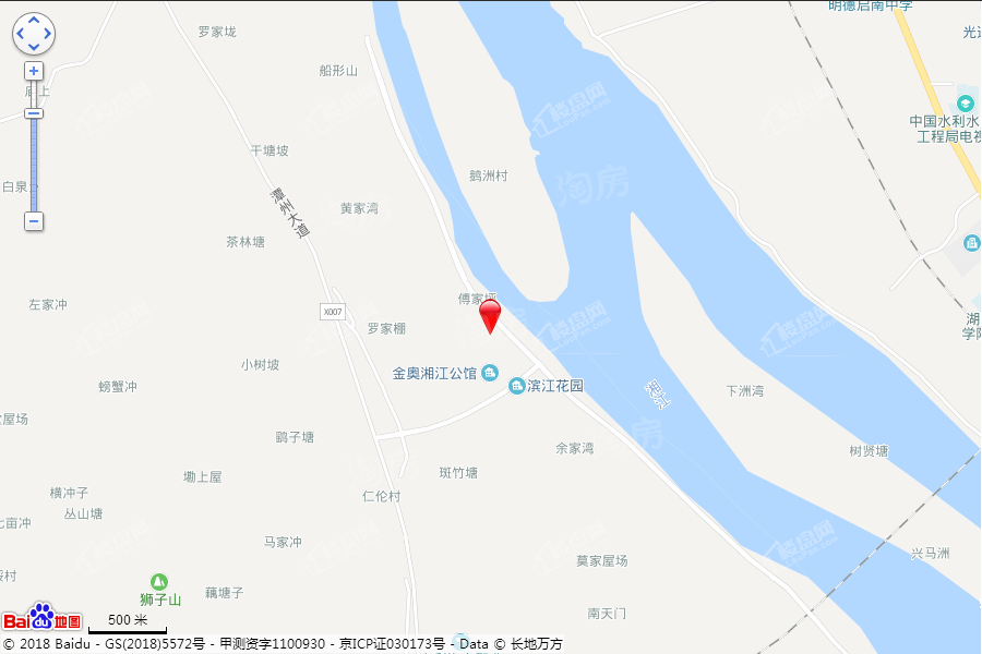 金奥湘江公馆位置图
