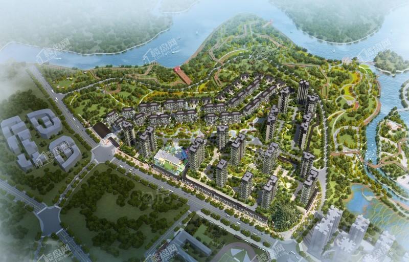 益华湖湾效果图
