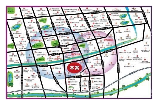金河湾银座位置图
