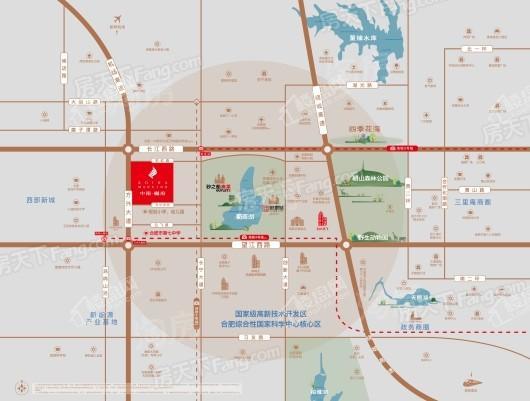 中南·樾府位置图