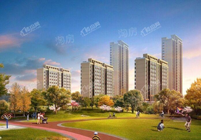 金辉庐州云著实景图