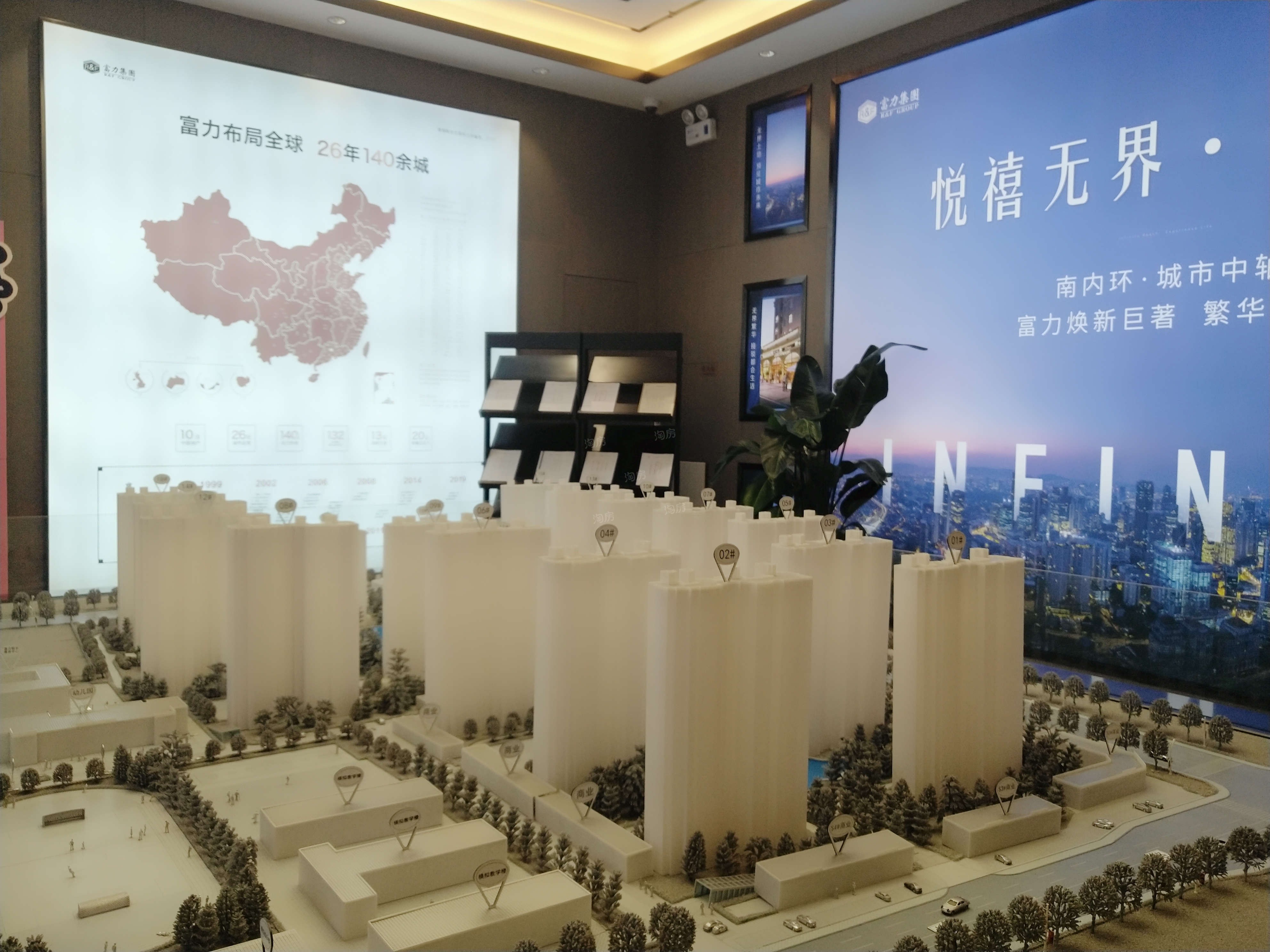 富力悦禧城实景图