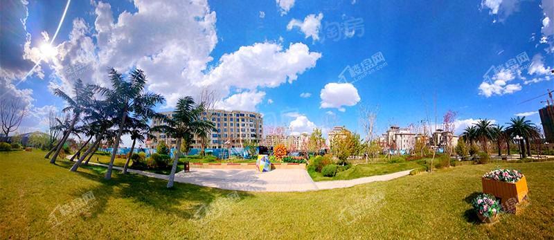 恒大都市果岭实景图