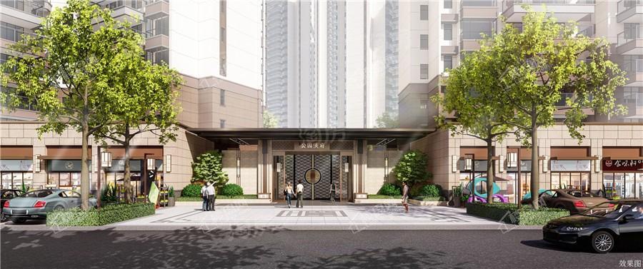 人和公园溪府效果图