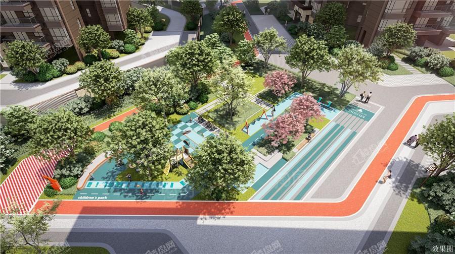 人和公园溪府效果图