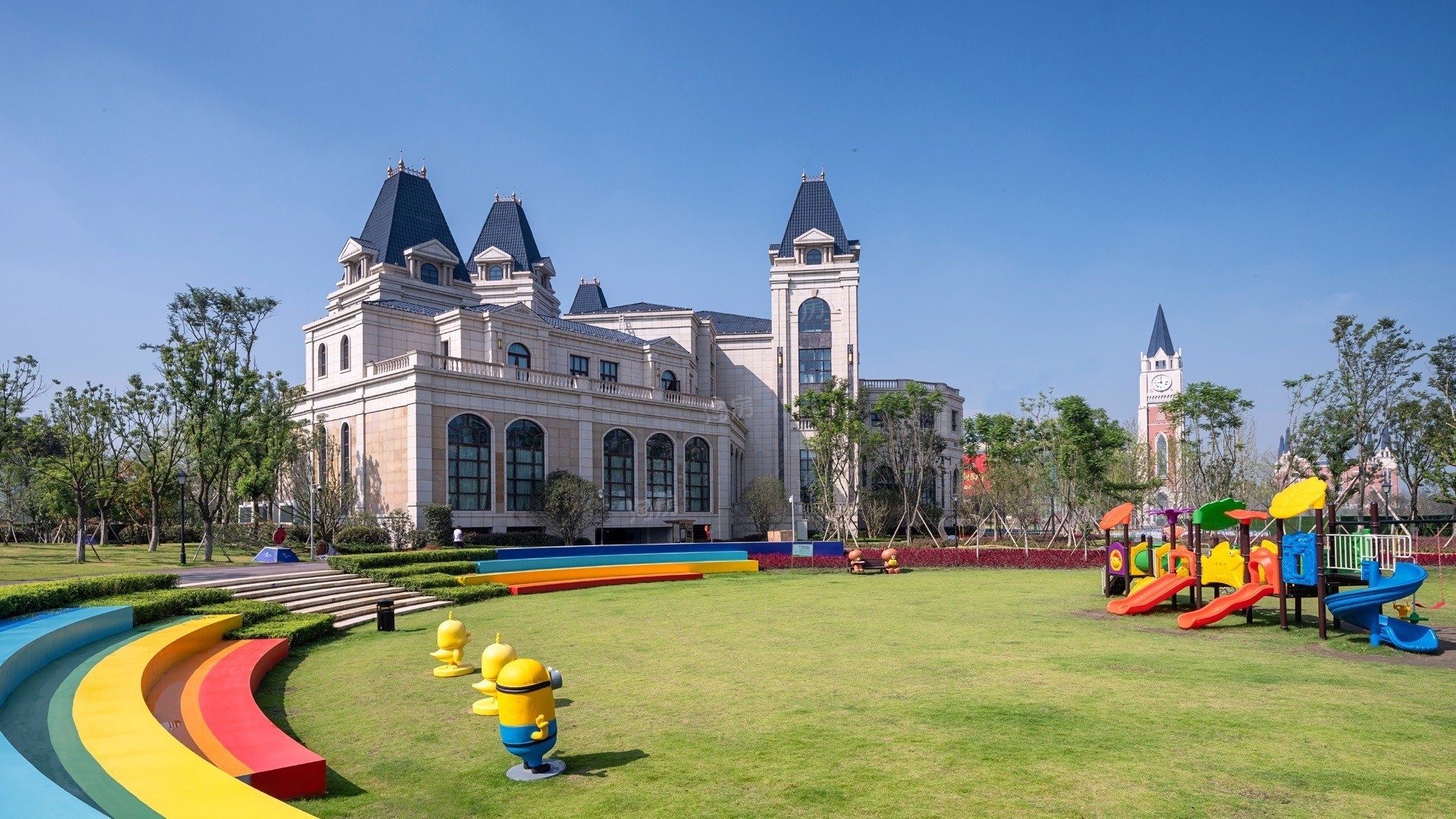 新鸥鹏教育小镇实景图