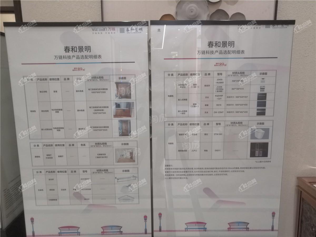 万科春和景明实景图